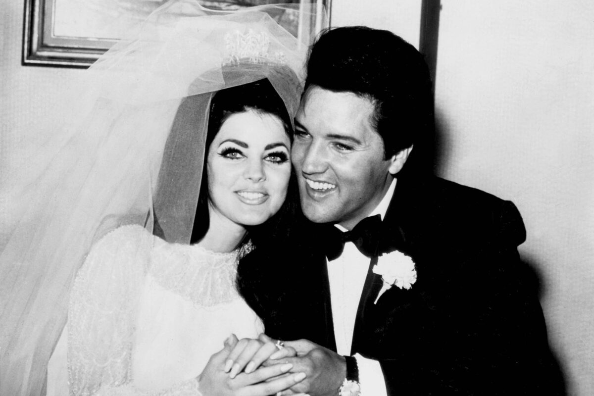 Elvis und Priscilla Presley Hochzeit