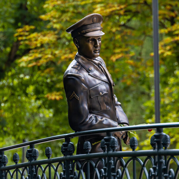 Elvis-Presley-Statue in Bad Nauheim