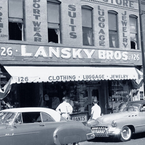 Lansky Bros. Shop Memphis, Beale Street 126