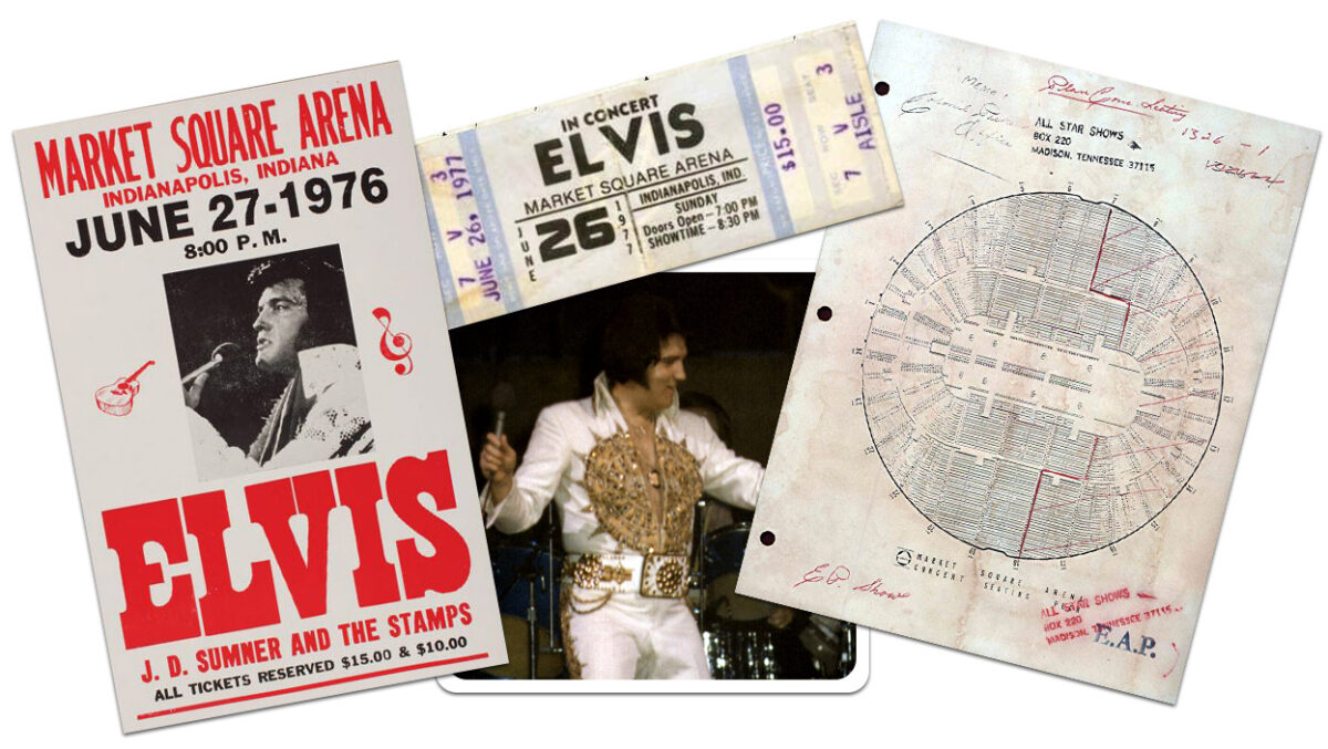 Last Concert - Elvis Presley - Collage