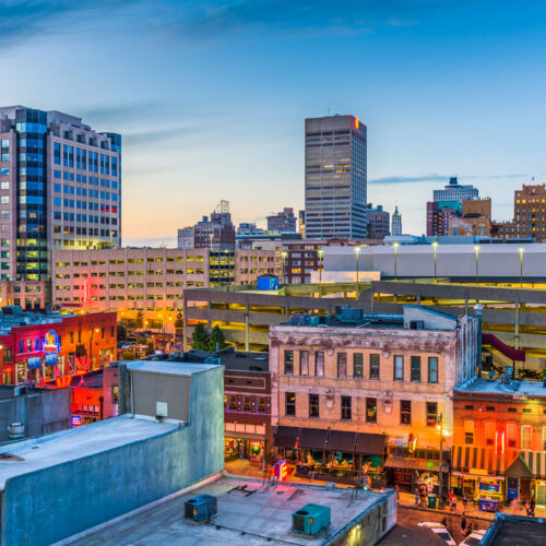 Memphis Tennessee Skyline