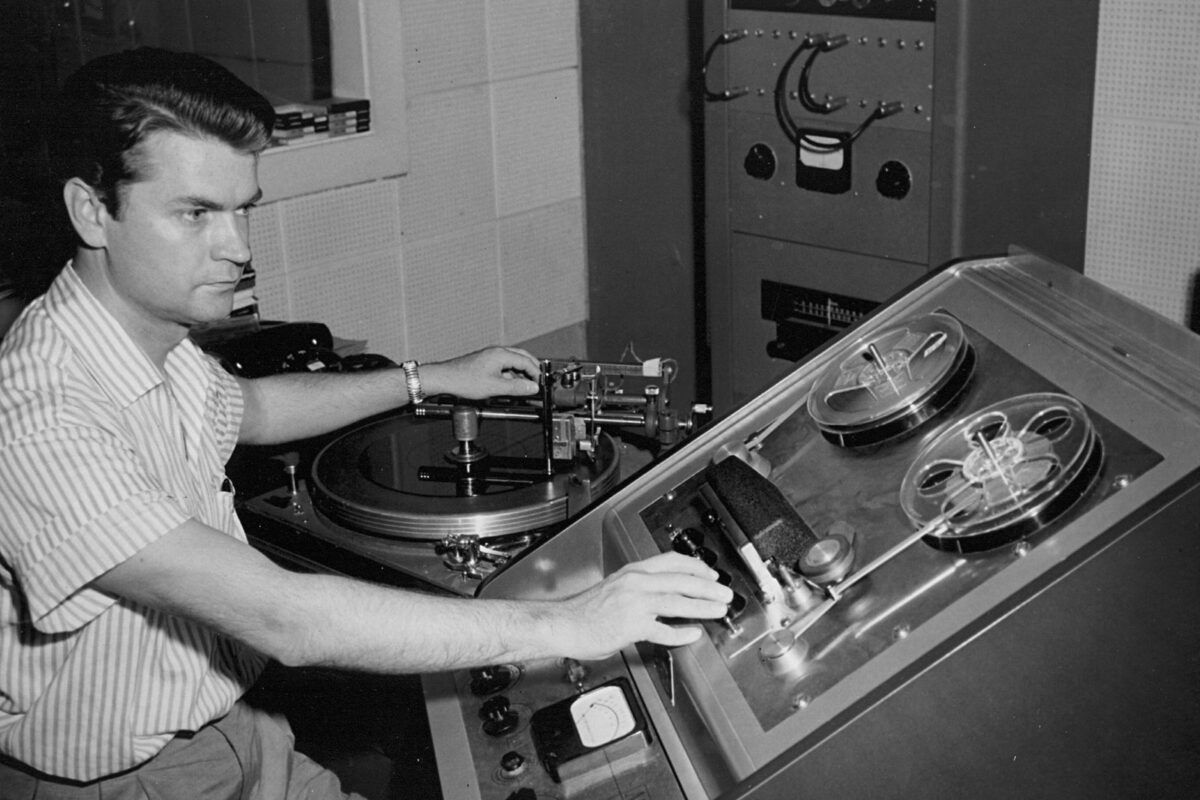 Sam Phillips in seinem Sun-Studio