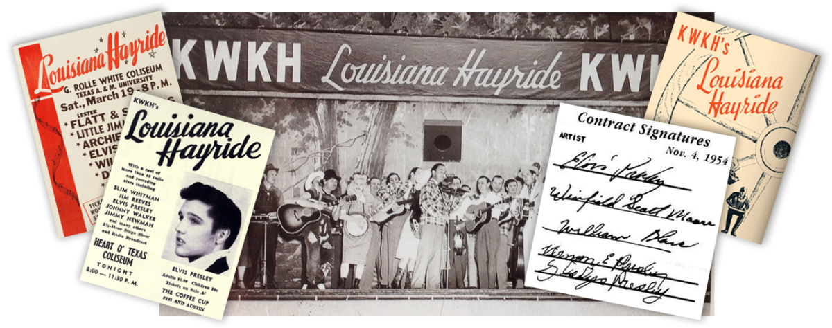 Collage - Louisiana Hayride Elvis